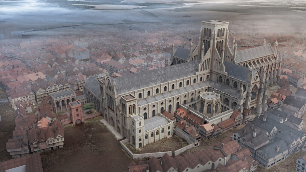 This image has an empty alt attribute; its file name is Cathedral-Aerial-from-SW-WWW-1024x576.jpg